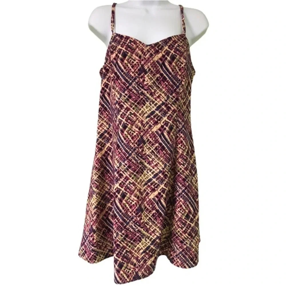 Femmes by C & A Vintage Geometric Slip Dress 10